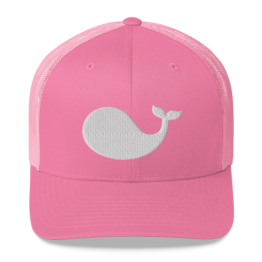 Summer OG Whale Trucker Cap (Pink)