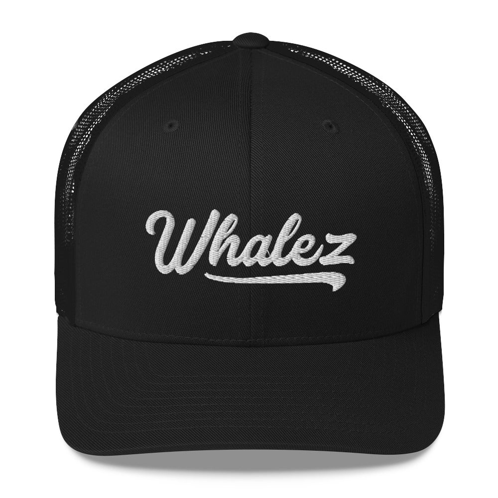 Whalez Script Trucker Hat
